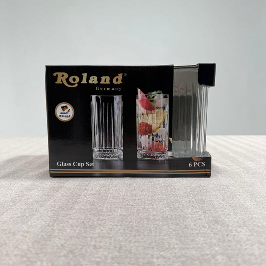 Set de 6 Verres à Boisson 260 ml – Élégance