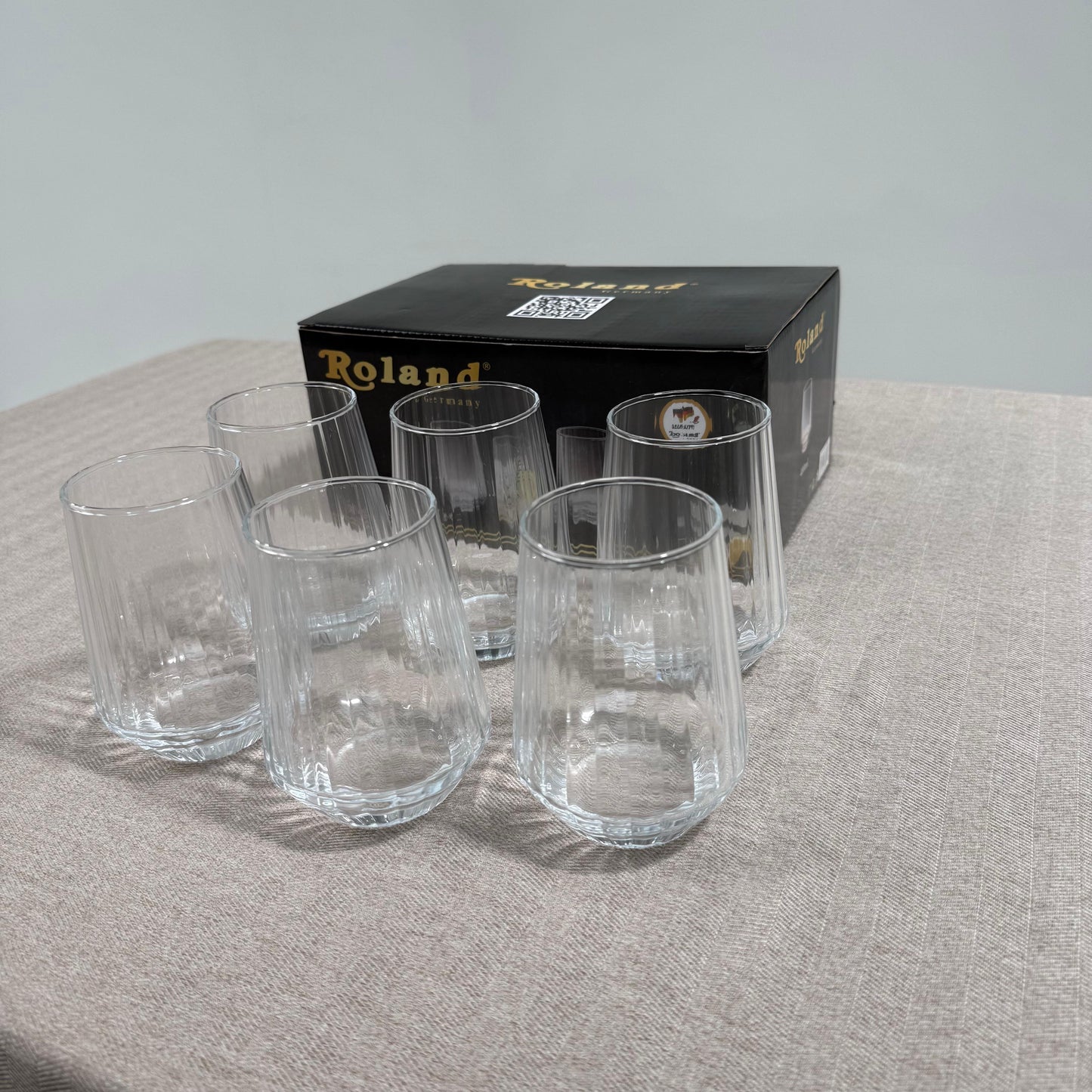 Set de 6 verres 400ml- Élégance