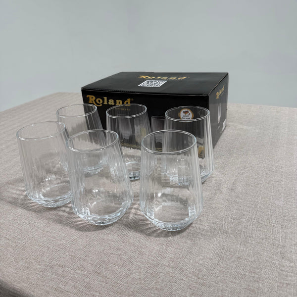 Set de 6 verres 400ml- Élégance