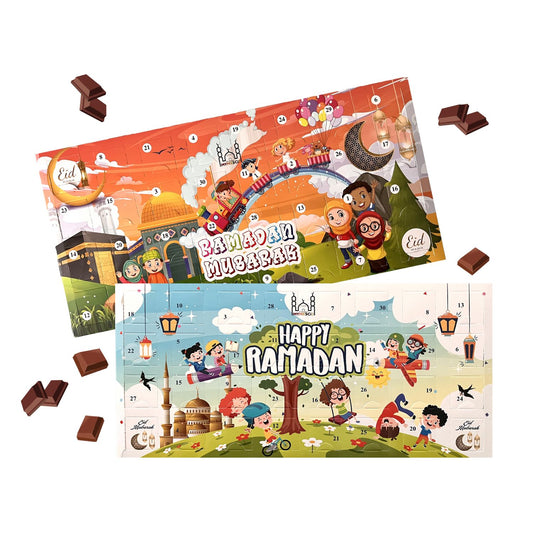 Calendrier Ramadan pour Enfants - 32 Chocolats