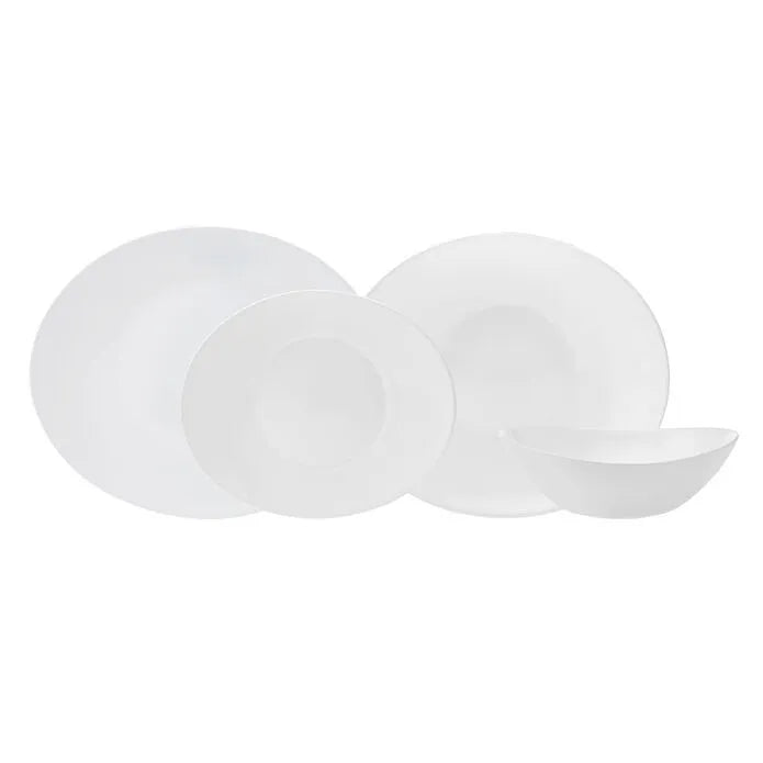 Karaca White Pure 24 Parça 6 Kişilik Yemek Takımı