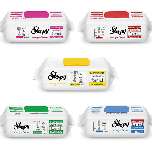 Sleepy Easy Clean – Lingettes Multi-Usages  (x5 Variantes)