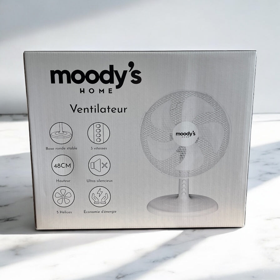 Ventilateur Moody’s Home – 40W | Silencieux, Puissant et Élégant Image secondaire du produit