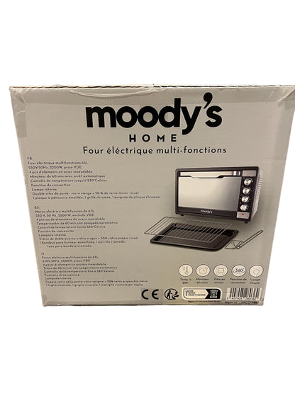 Four Électrique Multifonction Moody's Home - Capacité 63L