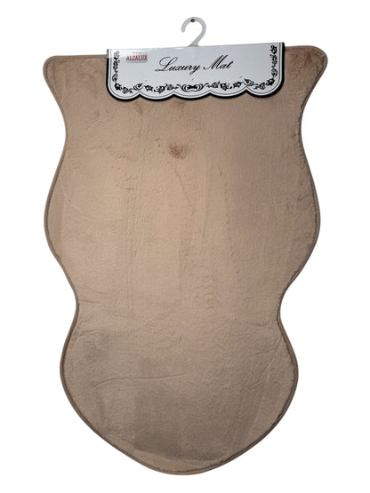 Tapis de Salle de Bain Velours Luxe – Doux, Absorbant et Élégant