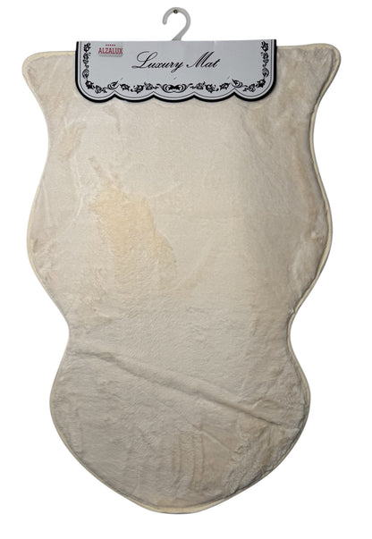 Tapis de Salle de Bain Velours Luxe – Doux, Absorbant et Élégant