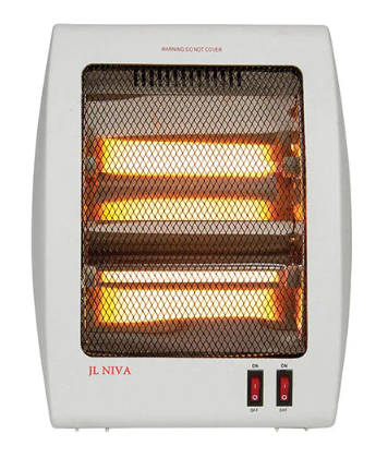 400/800 W Quartz Electric Heater - QH-90A - White