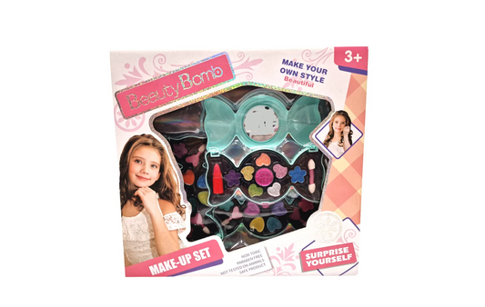 Coffret de Maquillage Glamour Pour Enfants – Kit de Beauté sûr et Amusant Pour les Enfants