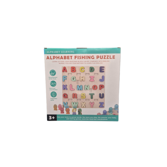 Puzzles Educatifs en Bois : Alphabet  pour les Jeunes Apprenants