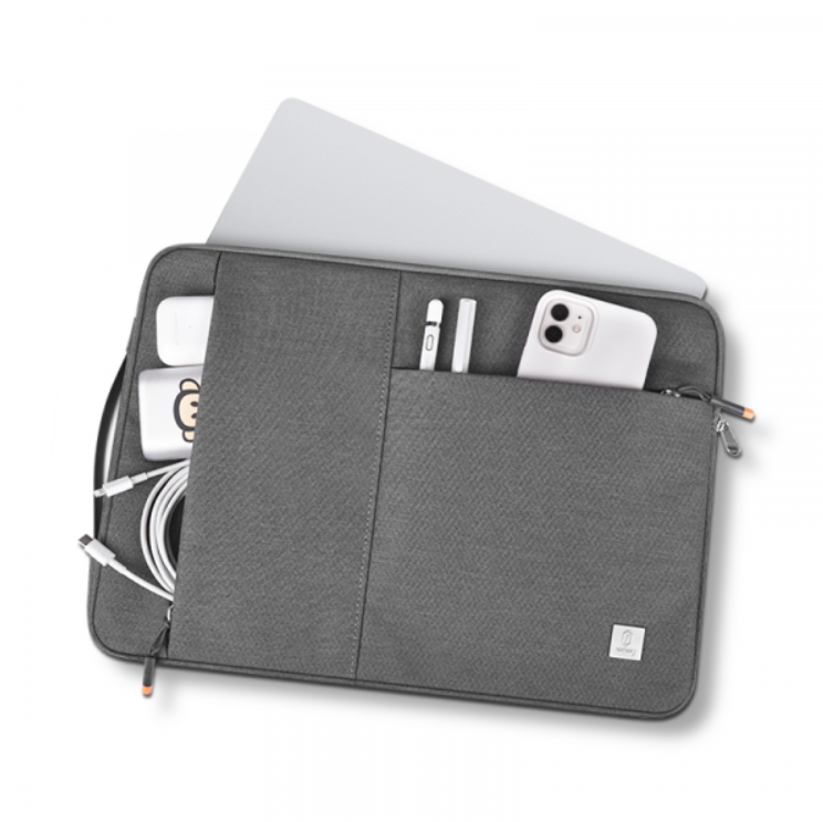 WIWU Alpha Series 14" MacBook/Laptop Slim Sleeve - Gray