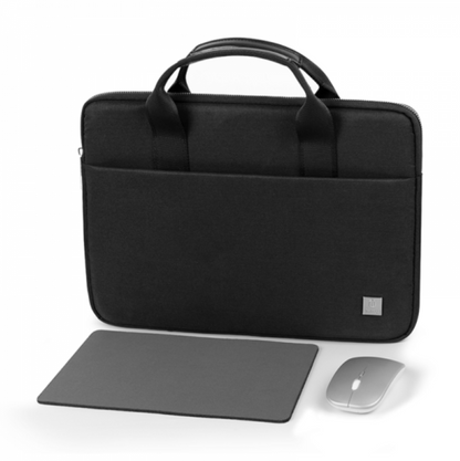 WIWU Genius Combo Set for 15.6" Laptop/Ultrabook - Bag, Mouse and Mouse Pad - Black