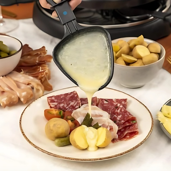 Appareil à Raclette et Crêpière Royal Swiss pour 6 Personnes