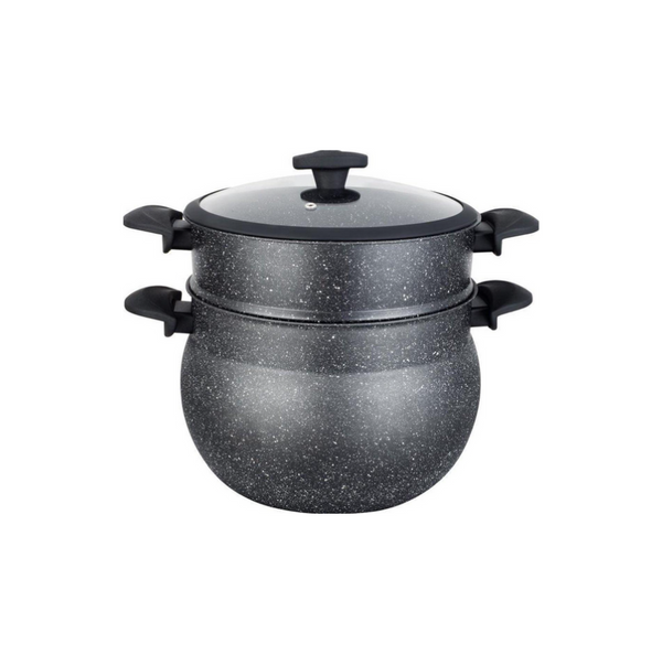 Couscoussier Duhtz 8L/10L/12L – Cuiseur Vapeur 3 Pièces