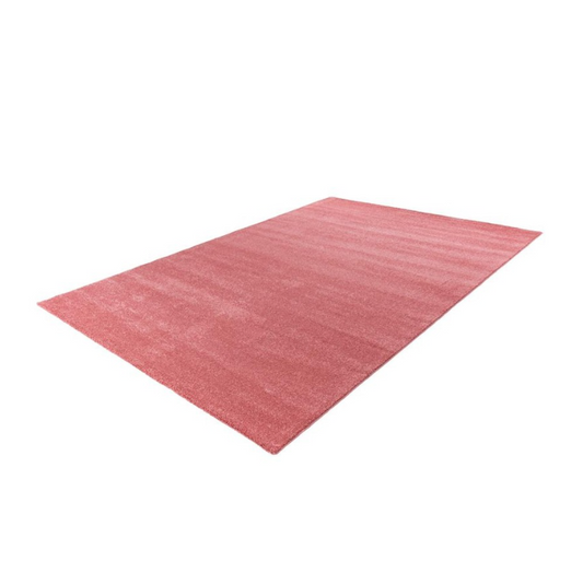 Tapis Rose Poudré Luxueux avec Sous-Couche Extra Épaisse et Texture Ultra Douce