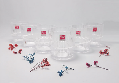 Lot de 6 Verres Tumbler – Danny Home™ – 330 ml