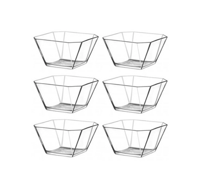 Set de 6 Bols en Verre LAV Karen – Élégance & Polyvalence
