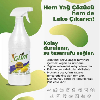 GLINT Herbal – Nettoyant Multi-Usage Naturel 1L | Écologique & Efficace