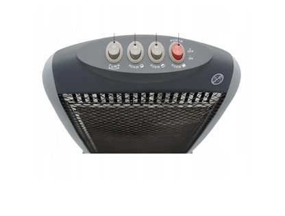 Chauffage électrique LENTZ 1200W à quartz – 3 niveaux de puissance