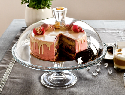 Présentoir à gâteaux en verre Pasabahce