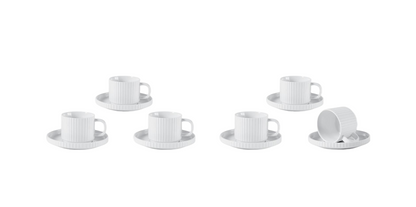 Set de tasses à café Borneo – Almina (6 pièces)