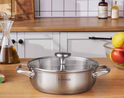 Karaca Elite – Marmite en acier inoxydable 22 cm