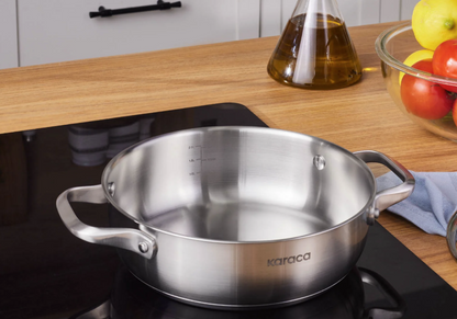Karaca Elite – Marmite en acier inoxydable 22 cm