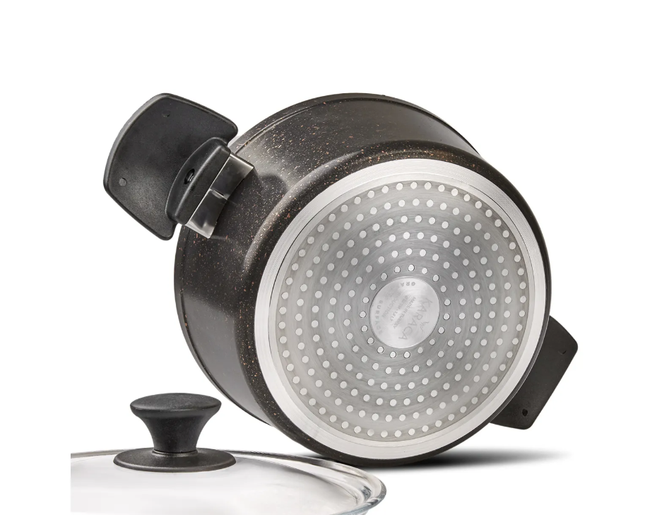 Karaca Blackgold Biogranite – Set de cuisson 7 pièces