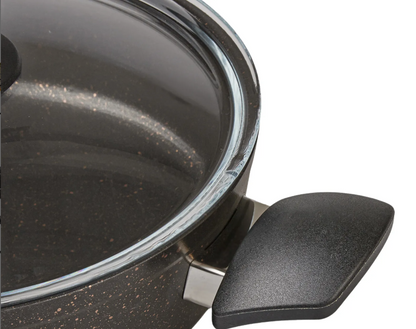 Karaca Blackgold Biogranite – Set de cuisson 7 pièces