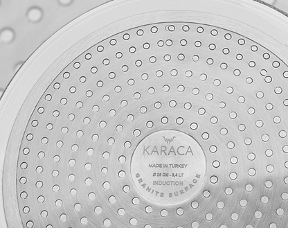 Karaca Blackgold Biogranite – Set de cuisson 7 pièces