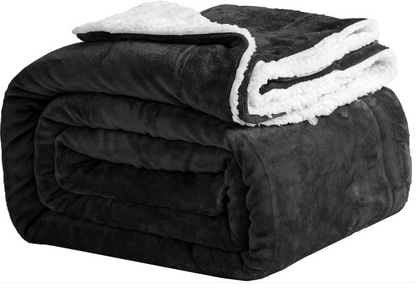 Plaid Polaire Ultra Doux – Noire