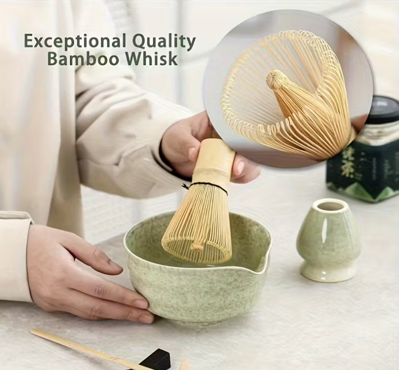 Set de thé matcha – 4 pièces