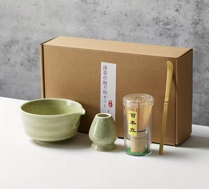 Set de thé matcha – 4 pièces