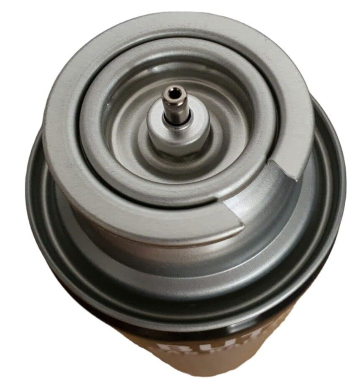 Lot de 4 cartouches de gaz butane avec valve de sécurité-Roland