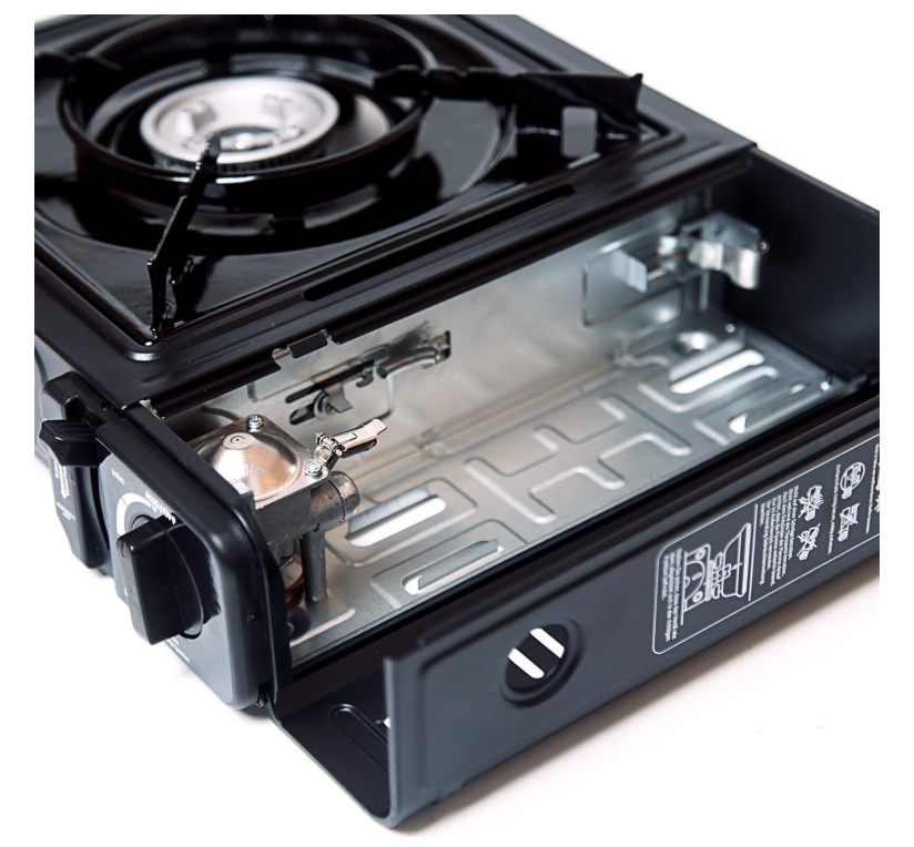Réchaud à gaz portable 1 feu avec allumage intégré – Camping Stove DUHTZ