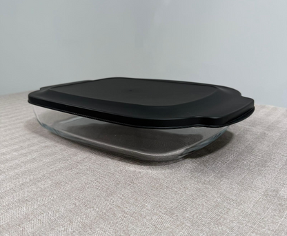 Plat à Four en Verre avec Couvercle – 3800 ml – Roland Germany