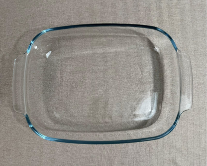 Plat à Four en Verre avec Couvercle – 3800 ml – Roland Germany