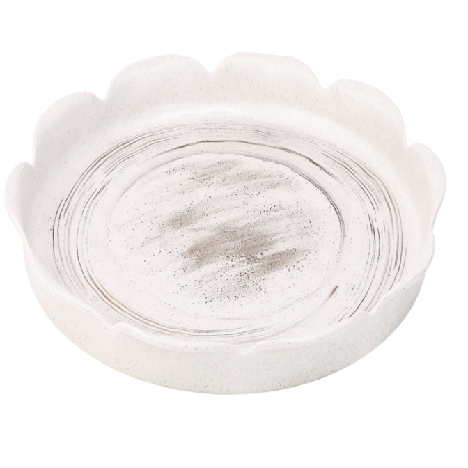 Plateau décoratif blanc multifonction