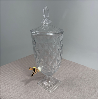 Distributeur de boisson en verre avec robinet – 5 L