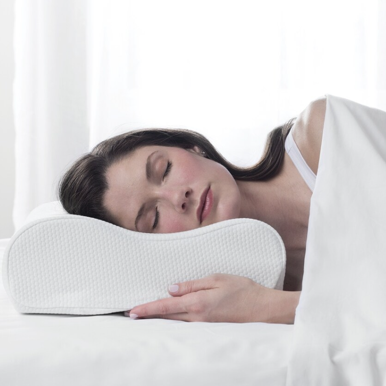 Oreiller ergonomique en mousse à mémoire de forme – Classic Contour