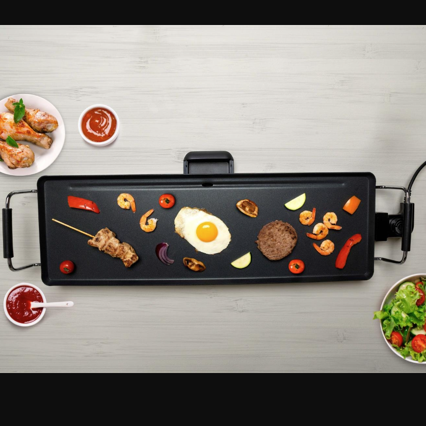 Grill Teppanyaki électrique ALPINA – 2000W