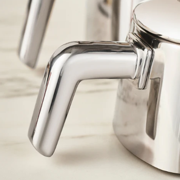 Karaca Brewinox – Théière Turque en Acier Inoxydable – Grande Taille – 2.2L / 3L