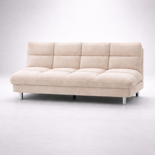 Canapé-lit COSMO 3 places convertible – 195 x 104 x 92 cm – Beige
