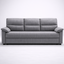 Canapé-lit COMFORT 3 places convertible – 200 x 96 x 97 cm – Gris