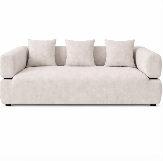 Canapé 3 places – Tissu Beige