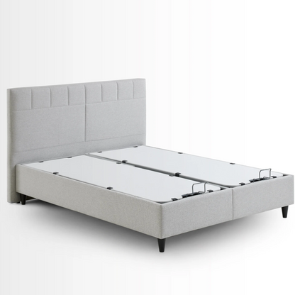 Ensemble de lit Yataş Lento Crème 3 tailles (90 × 200, 140 × 200, 160 × 200) – Sommier Supreme Sleep et tête de lit