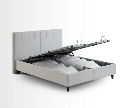 Ensemble de lit Yataş Lento Crème 3 tailles (90 × 200, 140 × 200, 160 × 200) – Sommier Supreme Sleep et tête de lit