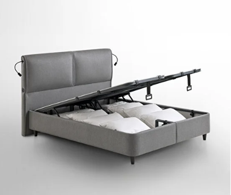 Ensemble de lit Yataş 3 tailles (90 × 200, 140 × 200, 160 × 200) – Sommier New Lotto et tête de lit Adapt Rest