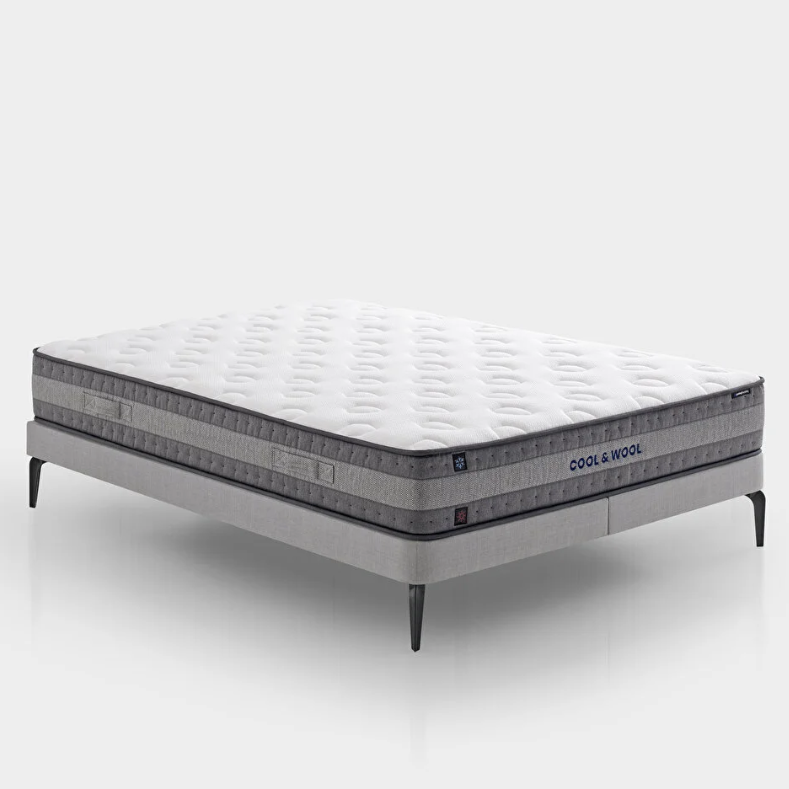 Yataş Cool & Wool Matelas – Thermorégulant – 140×200 / 160×200 / 180×200 cm