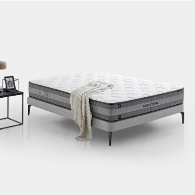 Yataş Cool & Wool Matelas – Thermorégulant – 140×200 / 160×200 / 180×200 cm
