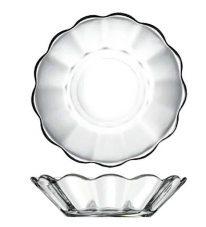 Paşabahçe Soucoupes à Thé Keyif – Lot de 6